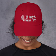 Load image into Gallery viewer, Modern Witch University Embroidered Dad hat