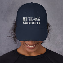 Load image into Gallery viewer, Modern Witch University Embroidered Dad hat