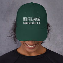 Load image into Gallery viewer, Modern Witch University Embroidered Dad hat