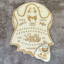 Load image into Gallery viewer, Halloween Ghost, Glow-In-The-Dark Talking Board