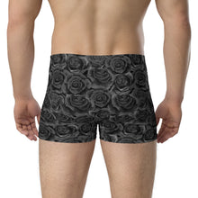 Load image into Gallery viewer, Black Roses Boxer Briefs