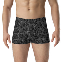 Load image into Gallery viewer, Black Roses Boxer Briefs