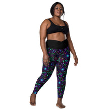 Load image into Gallery viewer, Electric Sigils Crossover leggings with pockets