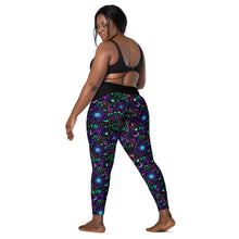 Load image into Gallery viewer, Electric Sigils Crossover leggings with pockets