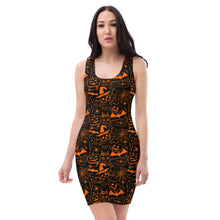 Load image into Gallery viewer, Hallows Eve Sublimation Cut & Sew Dress