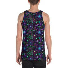 Load image into Gallery viewer, Electric Sigils Unisex Tank Top