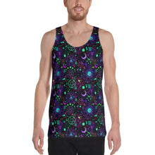 Load image into Gallery viewer, Electric Sigils Unisex Tank Top