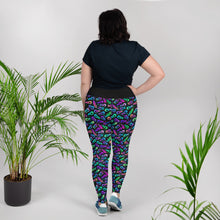 Load image into Gallery viewer, Raven Magic All-Over Print Plus Size Leggings