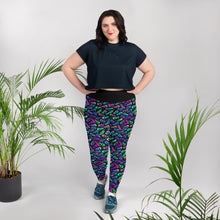 Load image into Gallery viewer, Raven Magic All-Over Print Plus Size Leggings