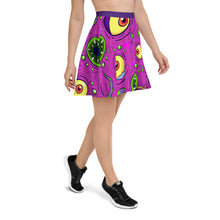 Load image into Gallery viewer, Stitched Together Skater Skirt
