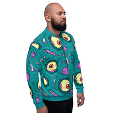 Load image into Gallery viewer, Stitched Together Unisex Bomber Jacket