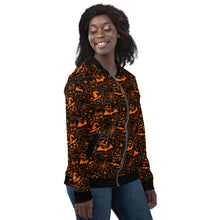 Load image into Gallery viewer, Hallows Eve Unisex Bomber Jacket