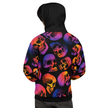 Load image into Gallery viewer, Skulls at Dusk Unisex Hoodie