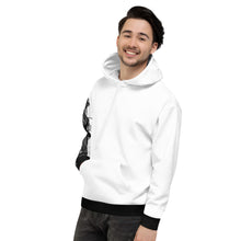 Load image into Gallery viewer, Black Rose Witchcraft Crone Unisex Hoodie