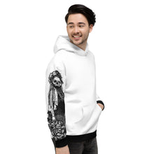 Load image into Gallery viewer, Black Rose Witchcraft Crone Unisex Hoodie