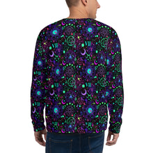 Load image into Gallery viewer, Electric Sigils Unisex Sweatshirt