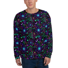 Load image into Gallery viewer, Electric Sigils Unisex Sweatshirt
