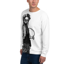 Load image into Gallery viewer, Black Rose Witchcraft Crone Unisex Sweatshirt