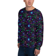Load image into Gallery viewer, Electric Sigils Unisex Sweatshirt