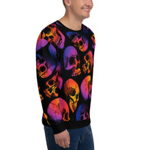 Load image into Gallery viewer, Skulls at Dusk Unisex Sweatshirt