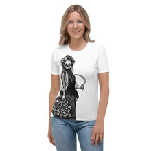 Load image into Gallery viewer, Black Rose Witchcraft Crone Women's T-shirt