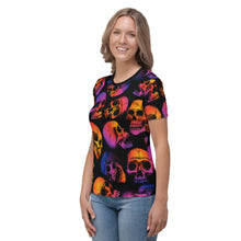 Load image into Gallery viewer, Skulls at Dusk Women's T-shirt