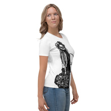 Load image into Gallery viewer, Black Rose Witchcraft Crone Women's T-shirt