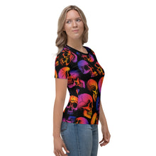 Load image into Gallery viewer, Skulls at Dusk Women's T-shirt
