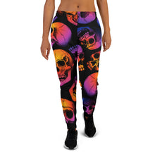 Load image into Gallery viewer, Skulls at Dusk Women's Joggers