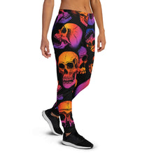 Load image into Gallery viewer, Skulls at Dusk Women's Joggers