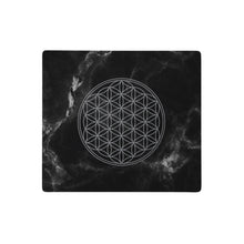 Load image into Gallery viewer, Silver Flower of Life Crystal Mat
