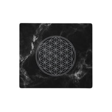 Load image into Gallery viewer, Silver Flower of Life Crystal Mat