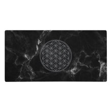 Load image into Gallery viewer, Silver Flower of Life Crystal Mat
