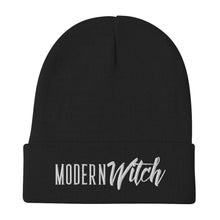 Load image into Gallery viewer, Modern Witch Embroidered Beanie