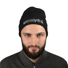 Load image into Gallery viewer, Modern Witch Embroidered Beanie