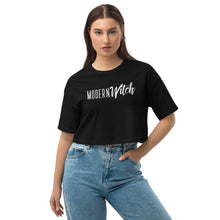 Load image into Gallery viewer, Modern Witch Loose drop shoulder crop top