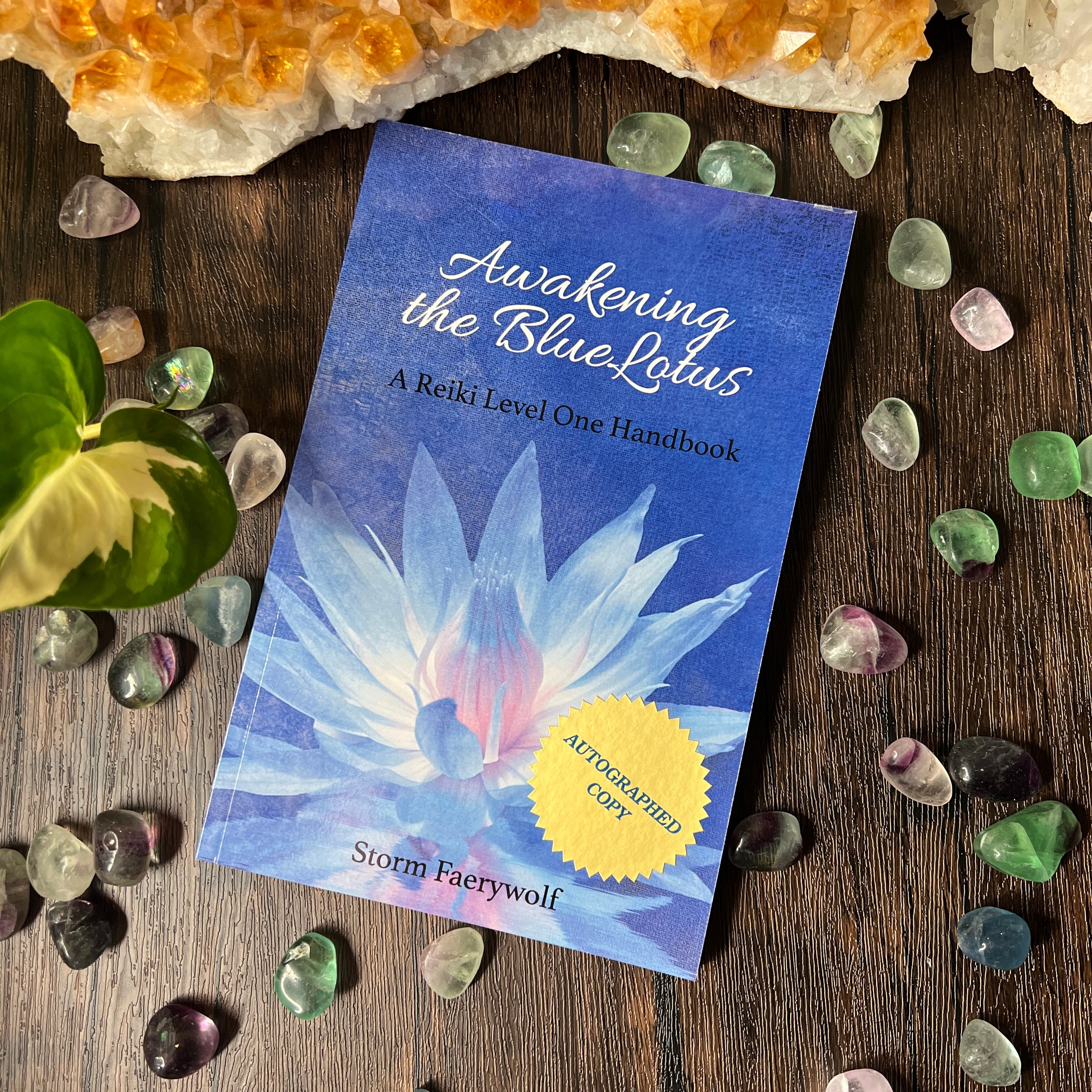 Awakening the BlueLotus (Reiki 1) (Signed copy)