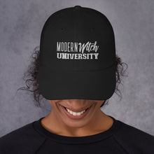 Load image into Gallery viewer, Modern Witch University Embroidered Dad hat
