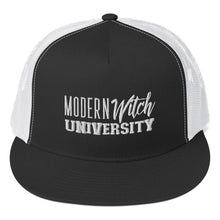 Load image into Gallery viewer, Modern Witch University Trucker Cap
