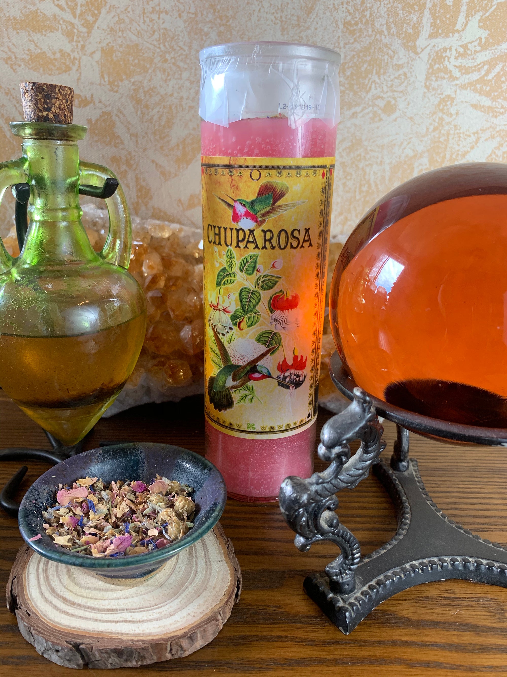 Chuparosa (Hummingbird) Candle