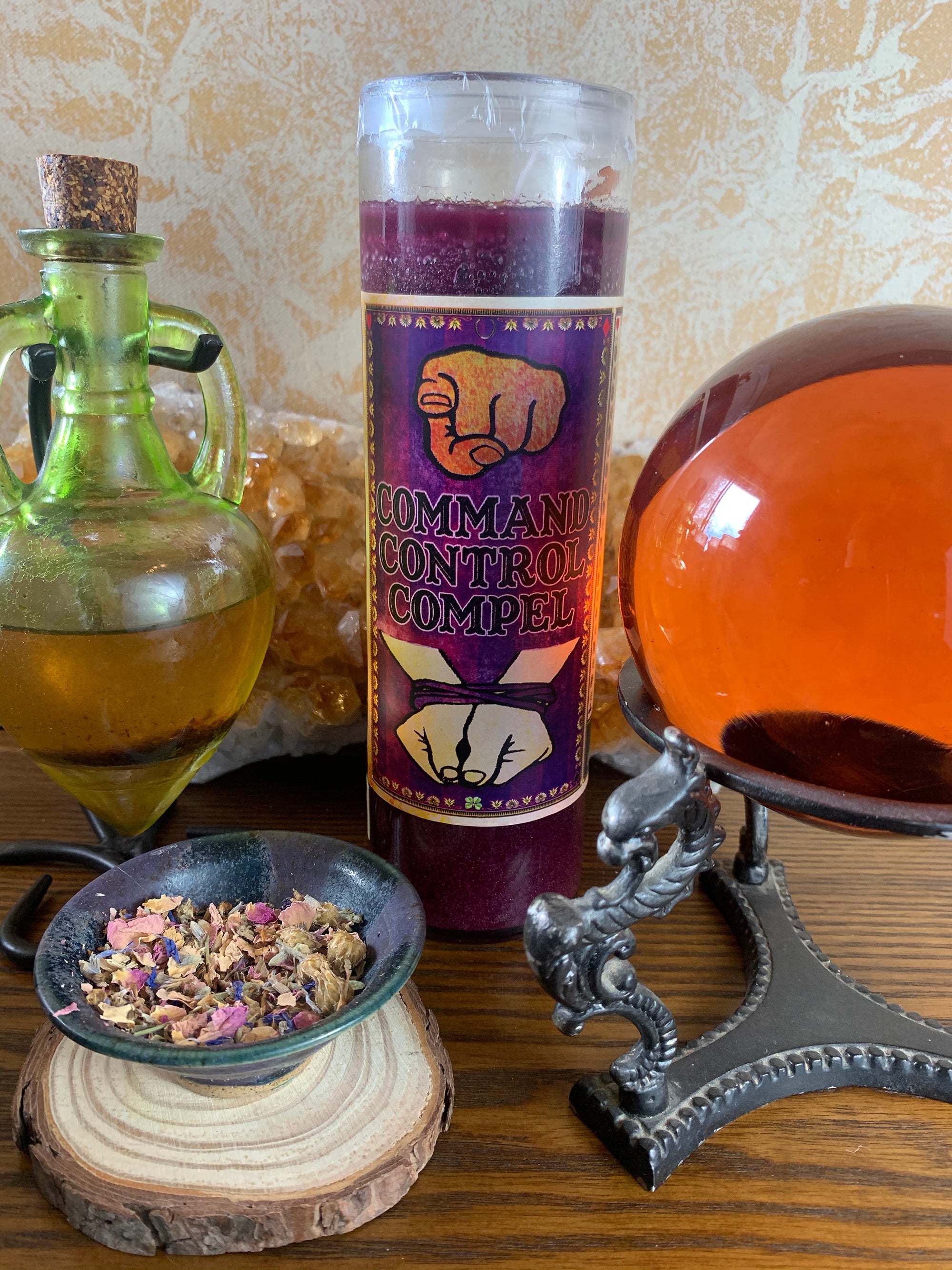 Command Candles Command, Control, Compel Candle – Datura Trading