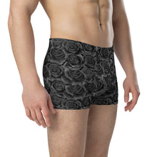 Load image into Gallery viewer, Black Roses Boxer Briefs