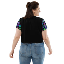 Load image into Gallery viewer, The Purracle All-Over Print Crop Tee