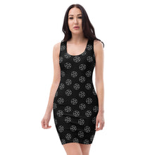 Load image into Gallery viewer, Pentacles Sublimation Cut &amp; Sew Dress