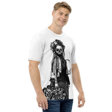 Load image into Gallery viewer, Black Rose Witchcraft Crone Men&#39;s t-shirt