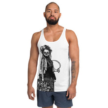 Load image into Gallery viewer, Black Rose Witchcraft Crone Unisex Tank Top