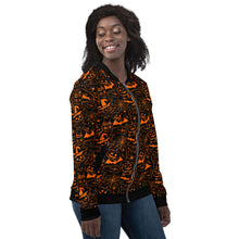 Load image into Gallery viewer, Hallows Eve Unisex Bomber Jacket