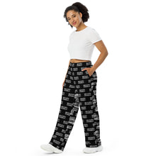 Load image into Gallery viewer, Modern Witch University All-over print unisex wide-leg pants