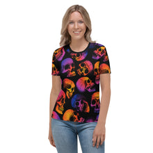Load image into Gallery viewer, Skulls at Dusk Women&#39;s T-shirt