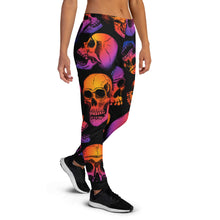 Load image into Gallery viewer, Skulls at Dusk Women&#39;s Joggers